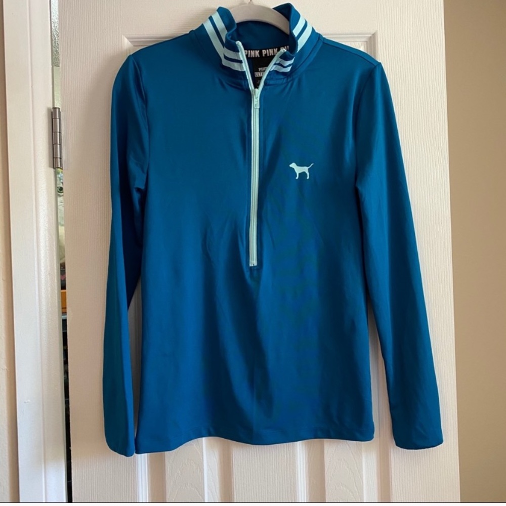 PINK- quarter sleeve running jacket